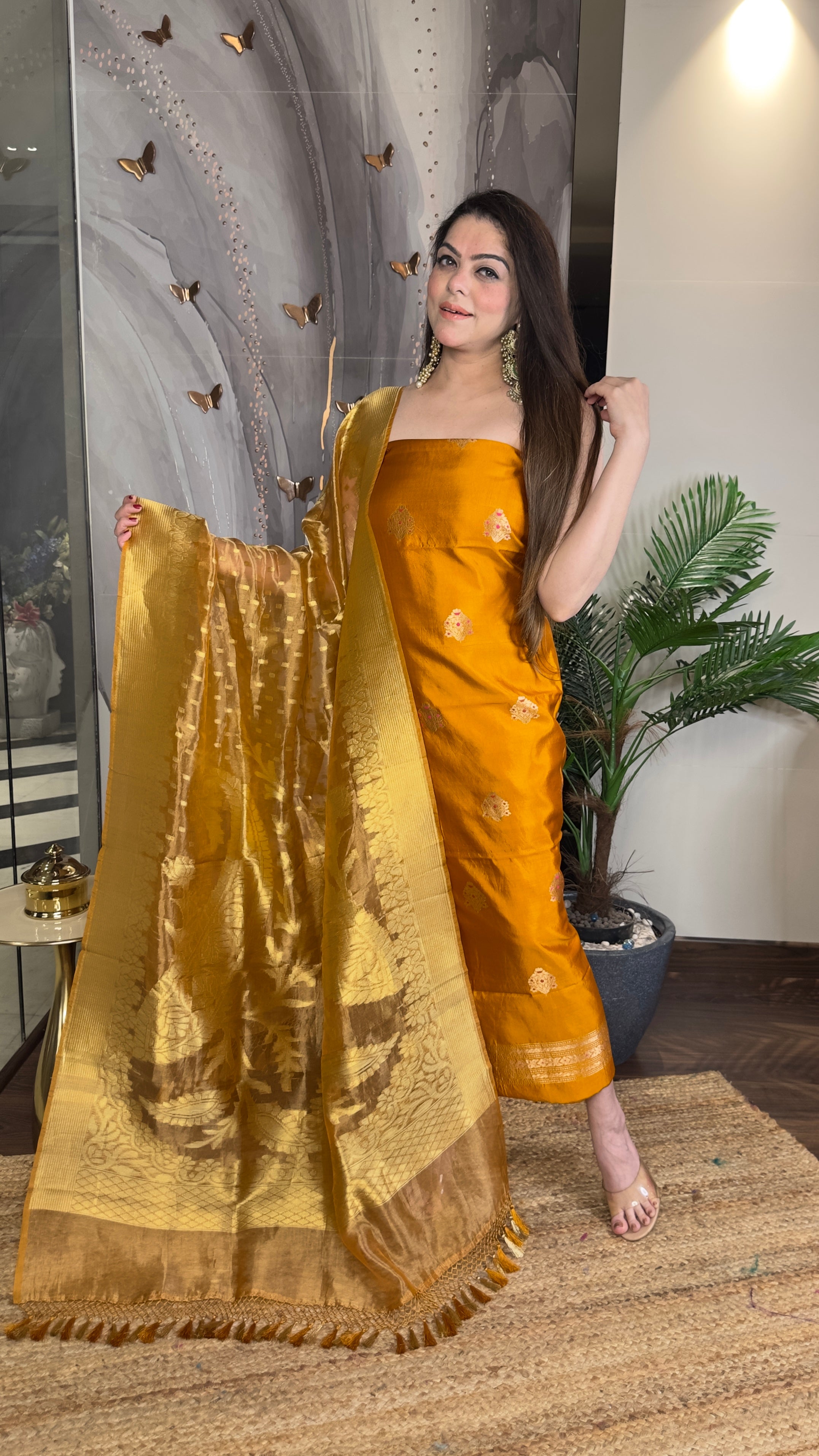 Shaan — Pure Chiniya Silk Suit