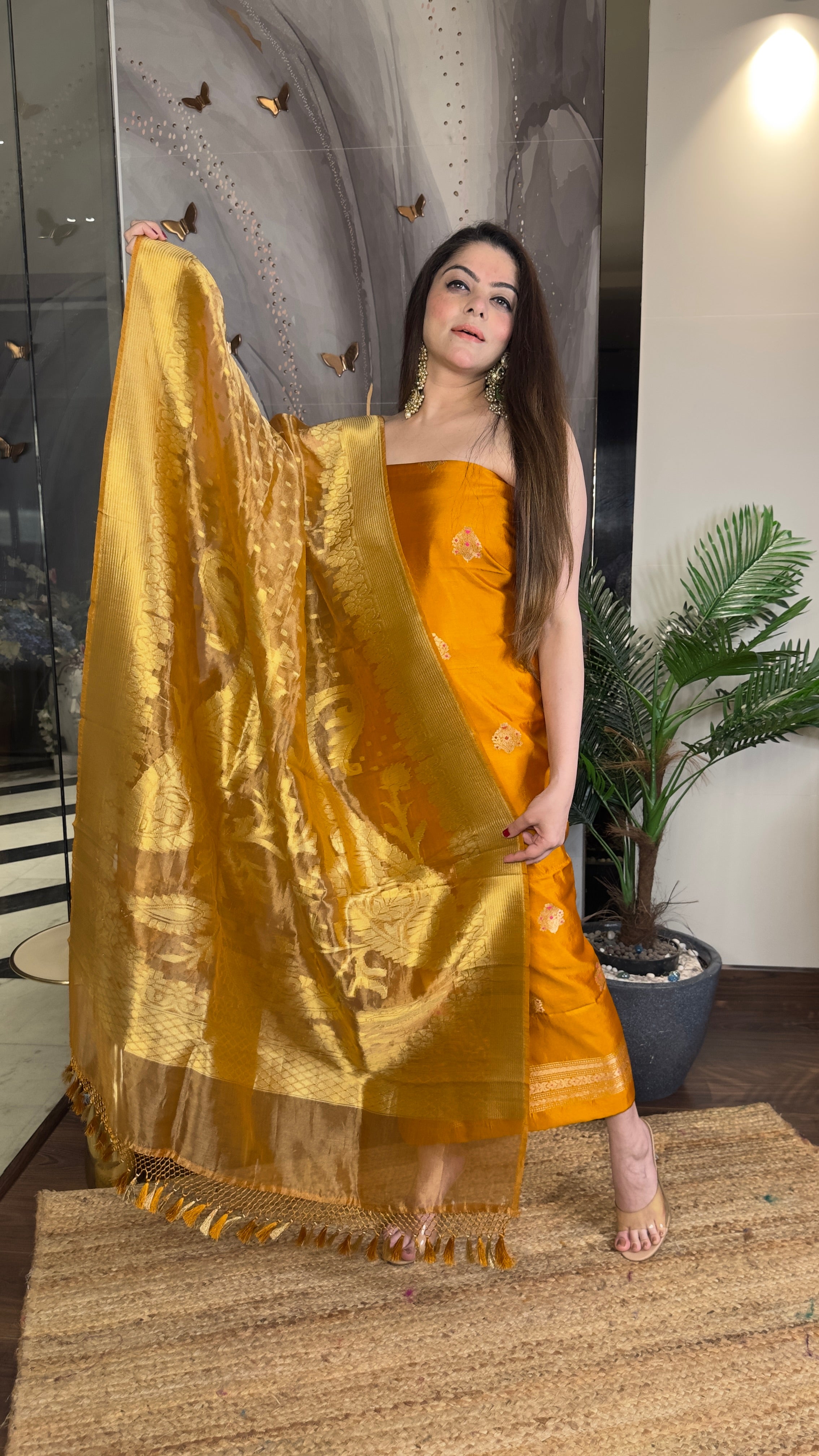 Shaan — Pure Chiniya Silk Suit
