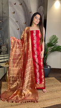 Malika — Pure Chiniya Silk Suit