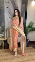 Lehraao — Pure Khaddi Georgette Suit