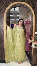 Semi Tissue Silk Suit