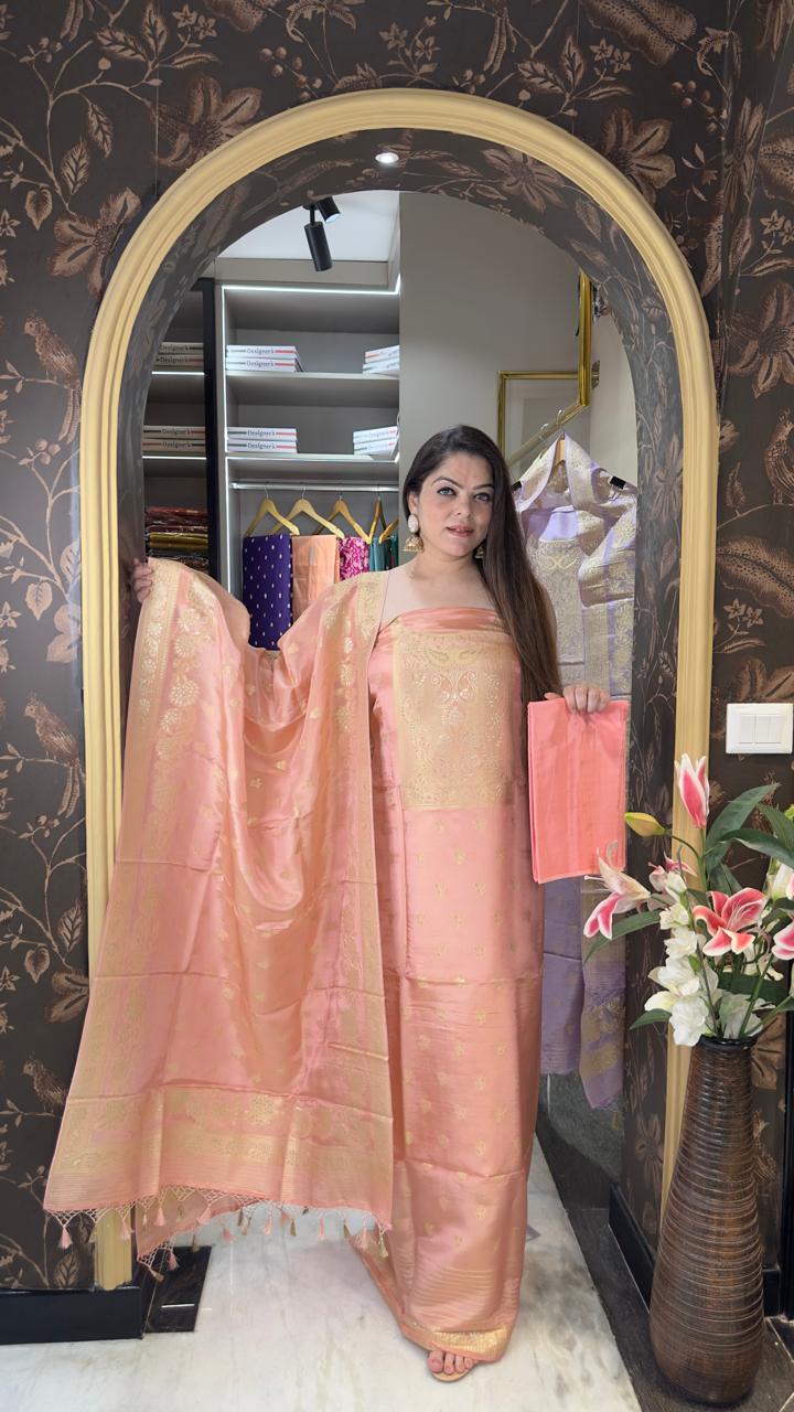 Semi Tissue Silk Suit