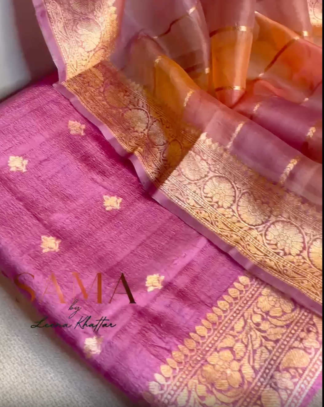 Pure Raw Silk Suit Set with Pure Kora Silk Rangkat Dupatta
